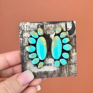 Half Concho Clay Stuf Earrings